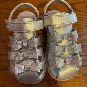 Stride rite size 8 girl sandals.